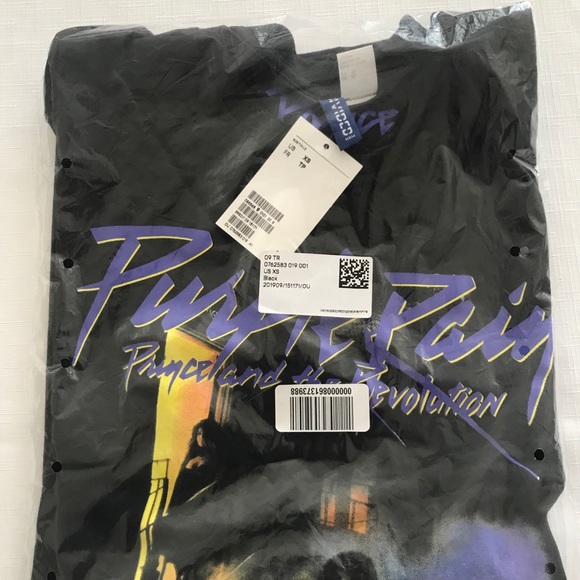 PRINCE Purple Rain Licensed T-shirt NWT Size: XS - Picture 5 of 5